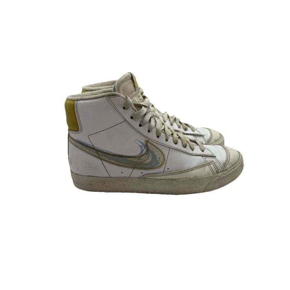 Nike DX3070-100 Blazer Mid 77 GS Brushstroke Royal Tint GS Sz 6.5Y Women's 8 US